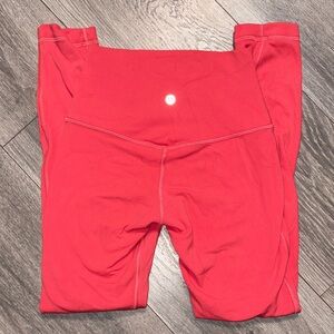 lululemon athletica coral Leggings